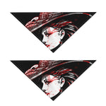 Halloween Vampire Girl Print Dog Bandana