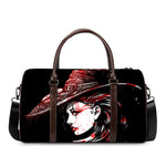 Halloween Vampire Girl Print Duffle Bag