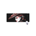 Halloween Vampire Girl Print Extended Mouse Pad