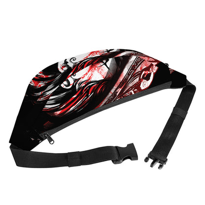 Halloween Vampire Girl Print Fanny Pack