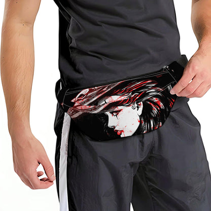 Halloween Vampire Girl Print Fanny Pack