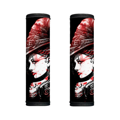 Halloween Vampire Girl Print Handle Covers