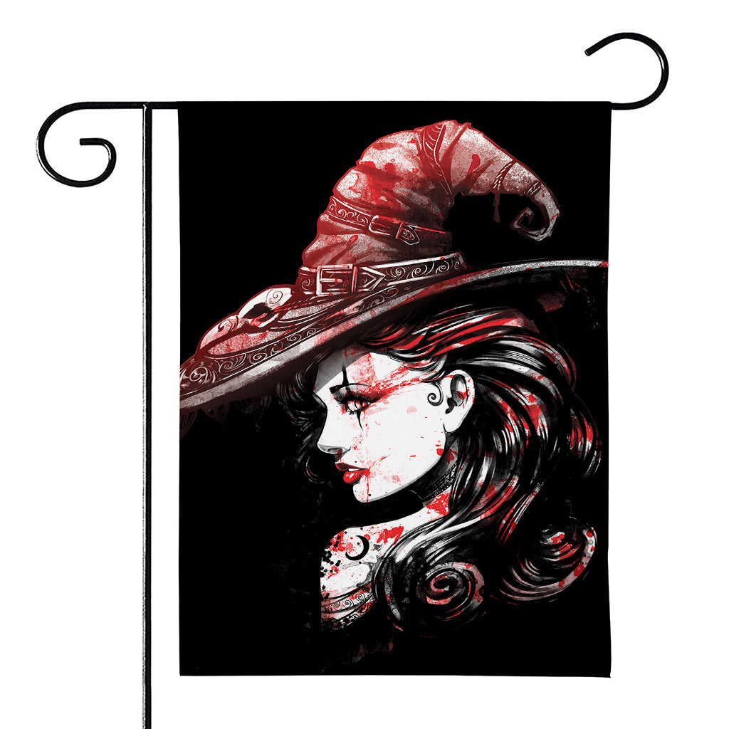 Halloween Vampire Girl Print House Flag
