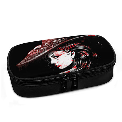 Halloween Vampire Girl Print Insulin Cooler Travel Case