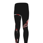 Halloween Vampire Girl Print Men's leggings