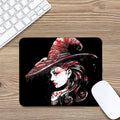 Halloween Vampire Girl Print Mouse Pad