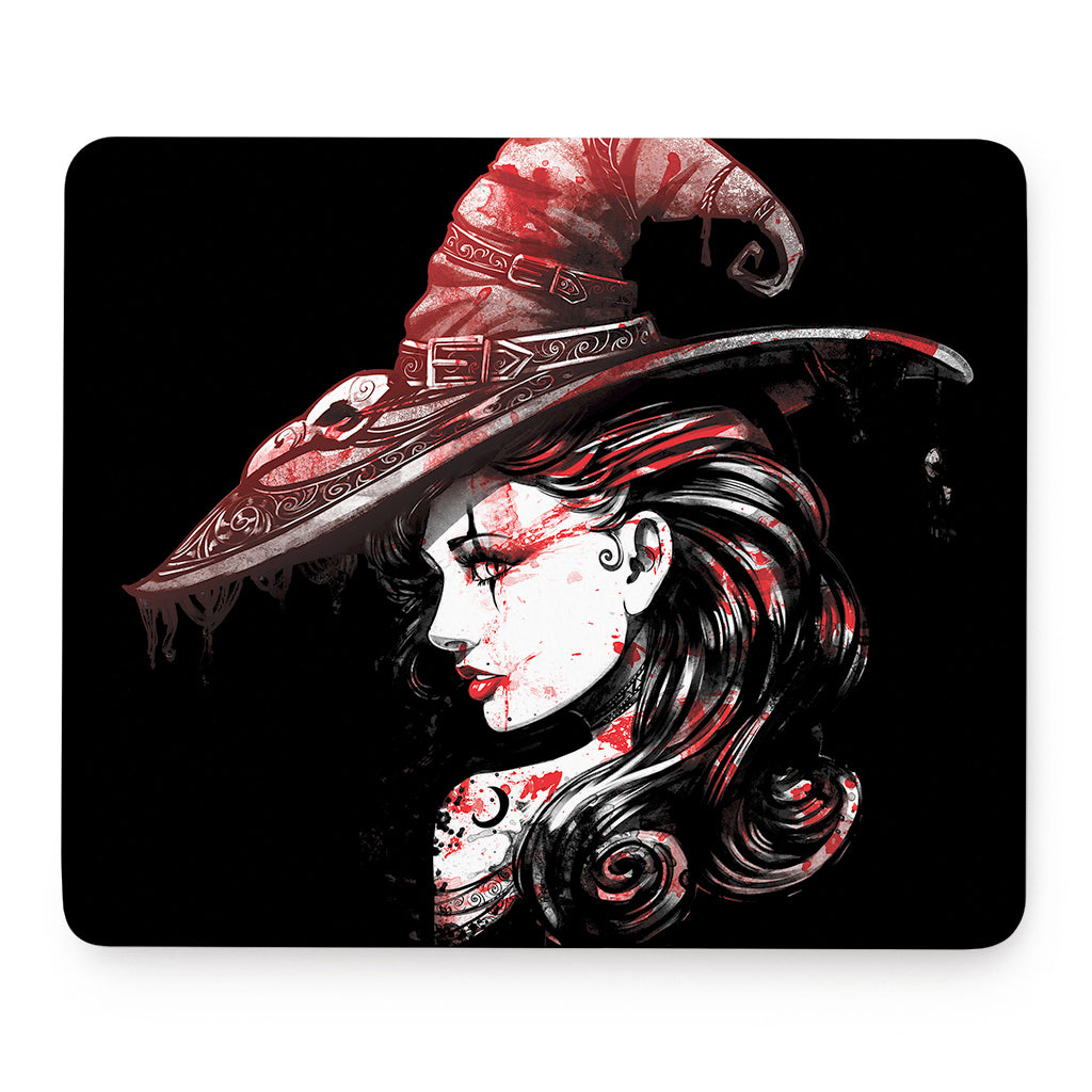Halloween Vampire Girl Print Mouse Pad