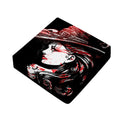 Halloween Vampire Girl Print Outdoor Seat Cushion Cover