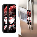 Halloween Vampire Girl Print Refrigerator Handle Covers