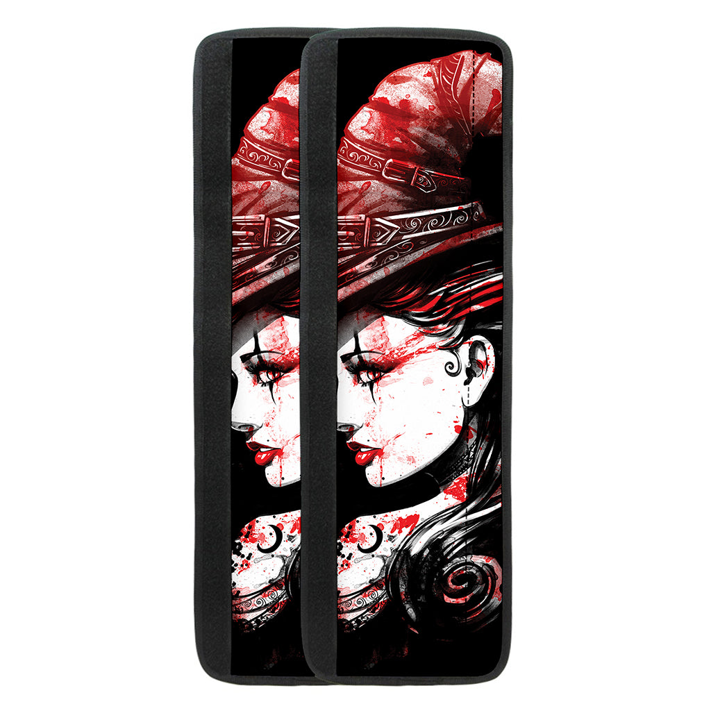Halloween Vampire Girl Print Refrigerator Handle Covers
