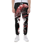 Halloween Vampire Girl Print Scuba Joggers