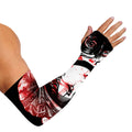 Halloween Vampire Girl Print Sun Protection Arm Sleeves