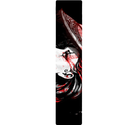 Halloween Vampire Girl Print Table Runner
