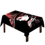 Halloween Vampire Girl Print Tablecloth