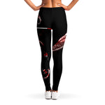 Halloween Vampire Girl Print Women's Leggings