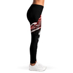 Halloween Vampire Girl Print Women's Leggings