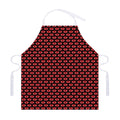 Halloween Vampire Lips Pattern Print Adjustable Apron