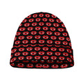 Halloween Vampire Lips Pattern Print Beanie