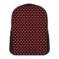 Halloween Vampire Lips Pattern Print Casual Backpack