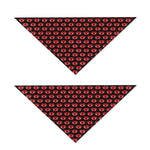 Halloween Vampire Lips Pattern Print Dog Bandana