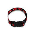 Halloween Vampire Lips Pattern Print Dog Collar