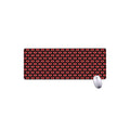 Halloween Vampire Lips Pattern Print Extended Mouse Pad