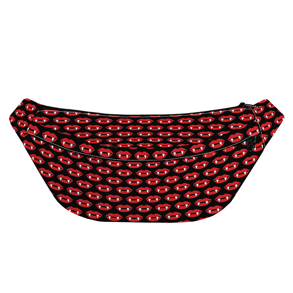 Halloween Vampire Lips Pattern Print Fanny Pack