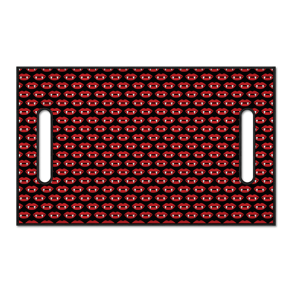 Halloween Vampire Lips Pattern Print Golf Cart Seat Cover