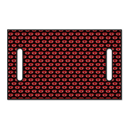 Halloween Vampire Lips Pattern Print Golf Cart Seat Cover