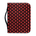 Halloween Vampire Lips Pattern Print Leather Bible Cover