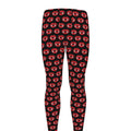 Halloween Vampire Lips Pattern Print Men's Leggings