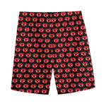 Halloween Vampire Lips Pattern Print Men's Sports Shorts
