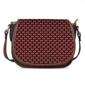 Halloween Vampire Lips Pattern Print Saddle Bag