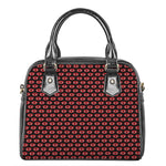 Halloween Vampire Lips Pattern Print Shoulder Handbag