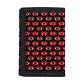 Halloween Vampire Lips Pattern Print Trifold Wallet