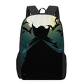 Halloween Vampire Silhouette Print 17 Inch Backpack