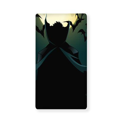 Halloween Vampire Silhouette Print Baby Crib Sheet