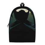Halloween Vampire Silhouette Print Backpack