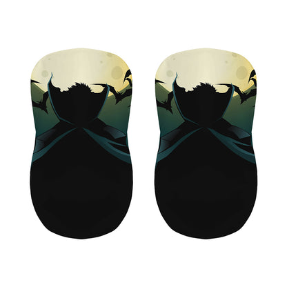 Halloween Vampire Silhouette Print Bar Stool Covers
