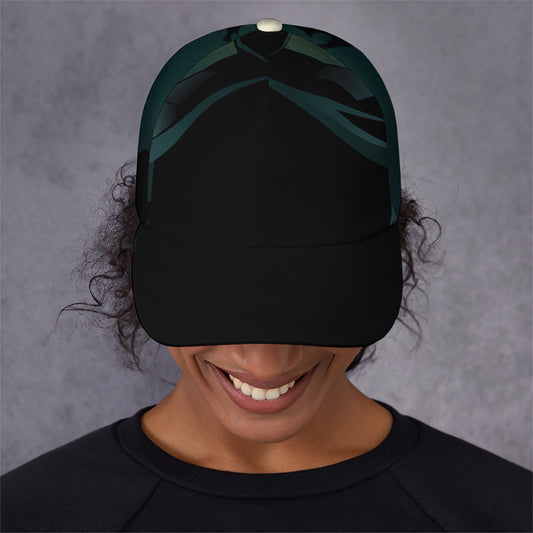 Halloween Vampire Silhouette Print Baseball Cap