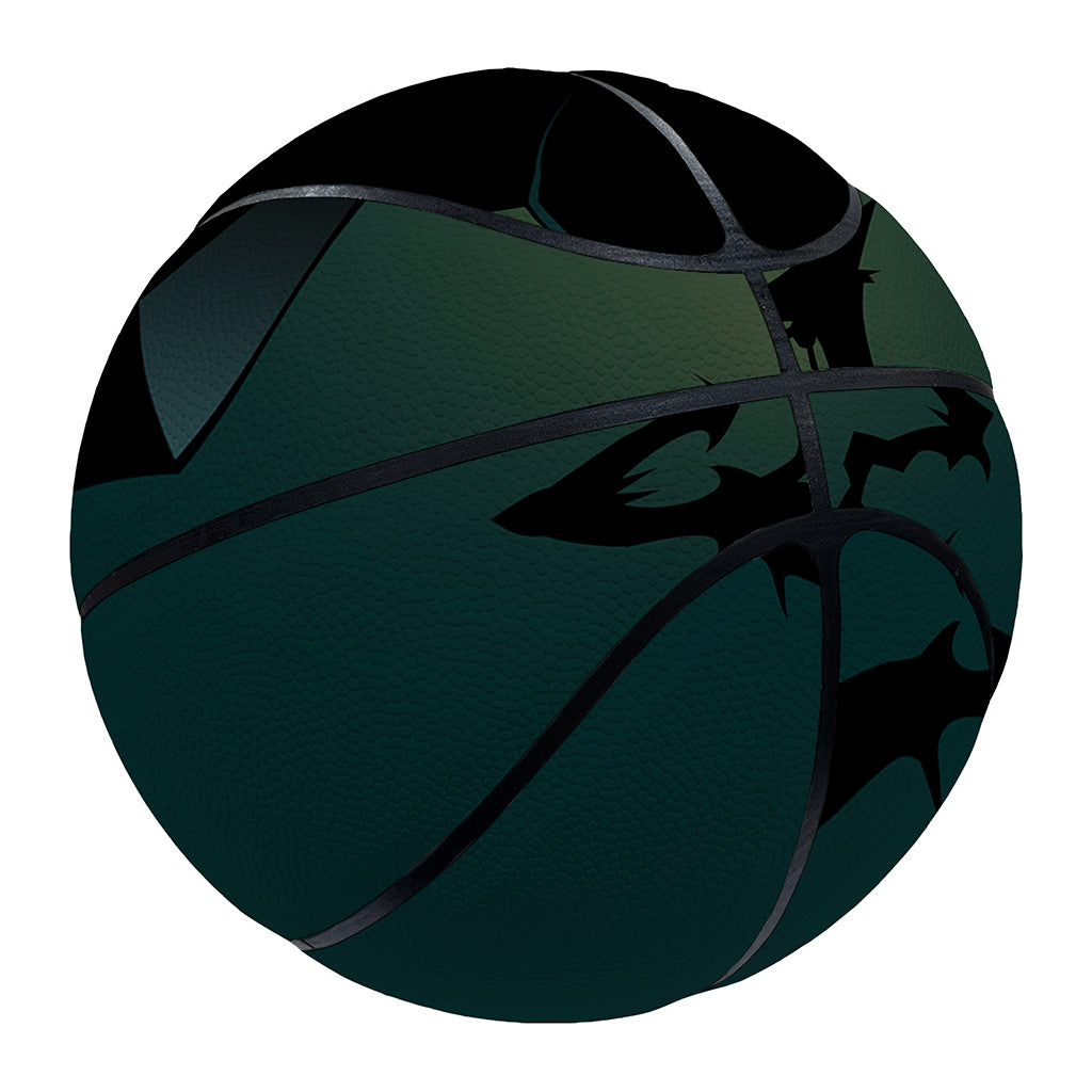 Halloween Vampire Silhouette Print Basketball