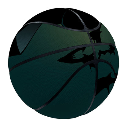 Halloween Vampire Silhouette Print Basketball