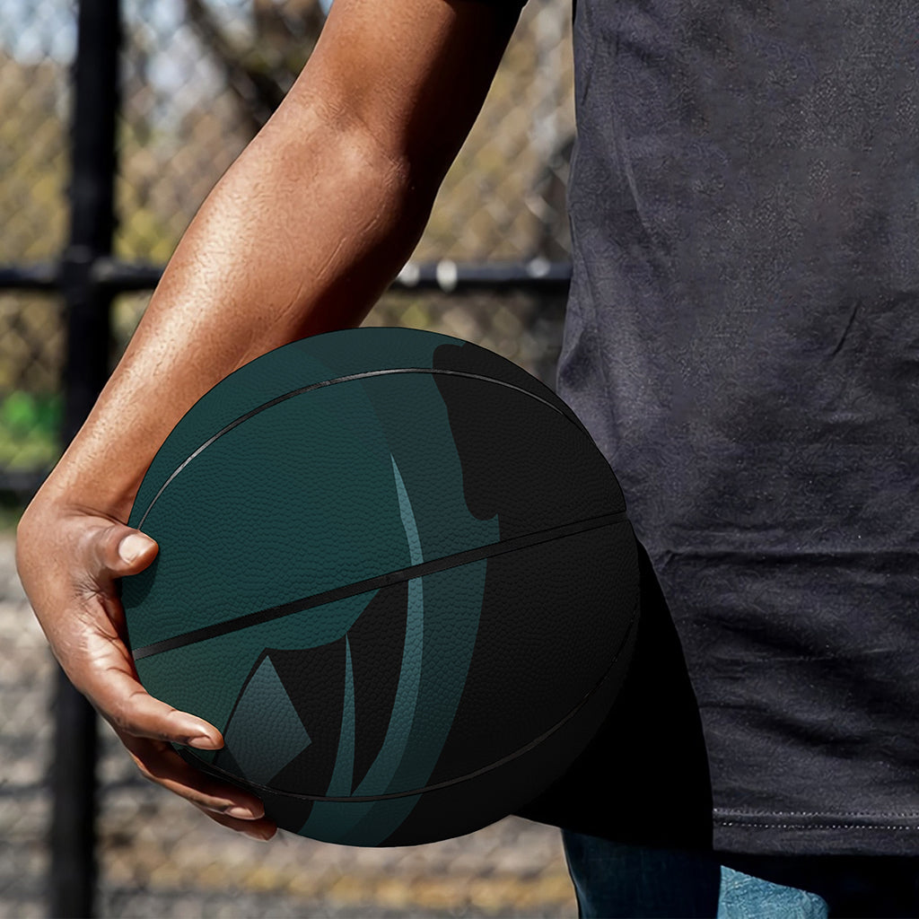 Halloween Vampire Silhouette Print Basketball