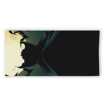 Halloween Vampire Silhouette Print Beach Towel