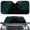 Halloween Vampire Silhouette Print Car Windshield Sun Shade