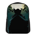 Halloween Vampire Silhouette Print Casual Backpack