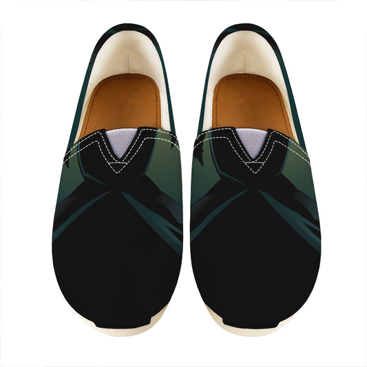 Halloween Vampire Silhouette Print Casual Shoes