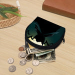 Halloween Vampire Silhouette Print Coin Purse