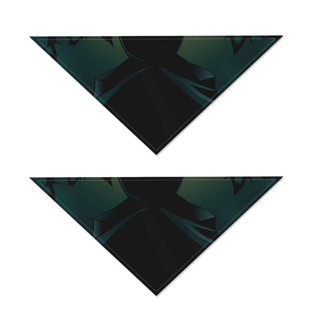 Halloween Vampire Silhouette Print Dog Bandana