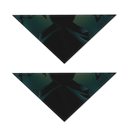 Halloween Vampire Silhouette Print Dog Bandana